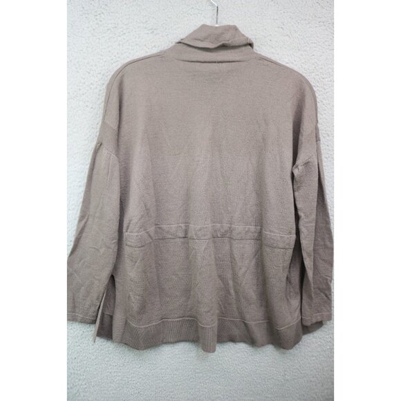 Garnet Hill 100% Merino Wool Long Sleeve Sweater-Size Small-Lagenlook-Minimalist - Picture 8 of 10